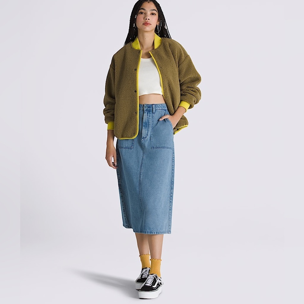 Sold VANS Union Denim Carpenter Skirt 27